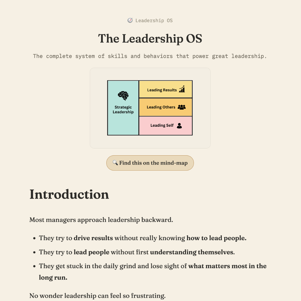 kyoshi — a systems-first leadership coach